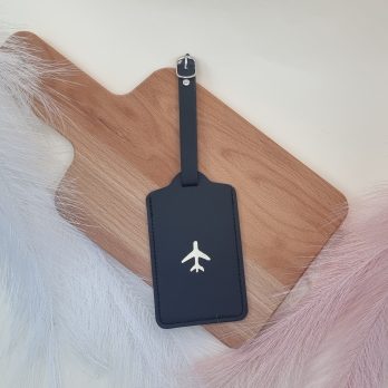 Étiquette de bagage – Noir