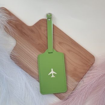 Étiquette de bagage – Vert